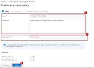 Microsoft Intune Multi-Admin Approval intunemam2